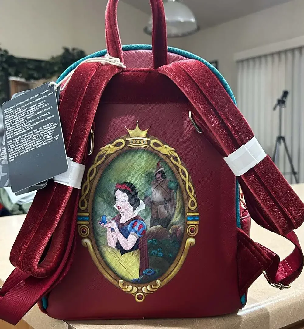 Loungefly Disney Snow White Evil Queen Throne Mini Backpack